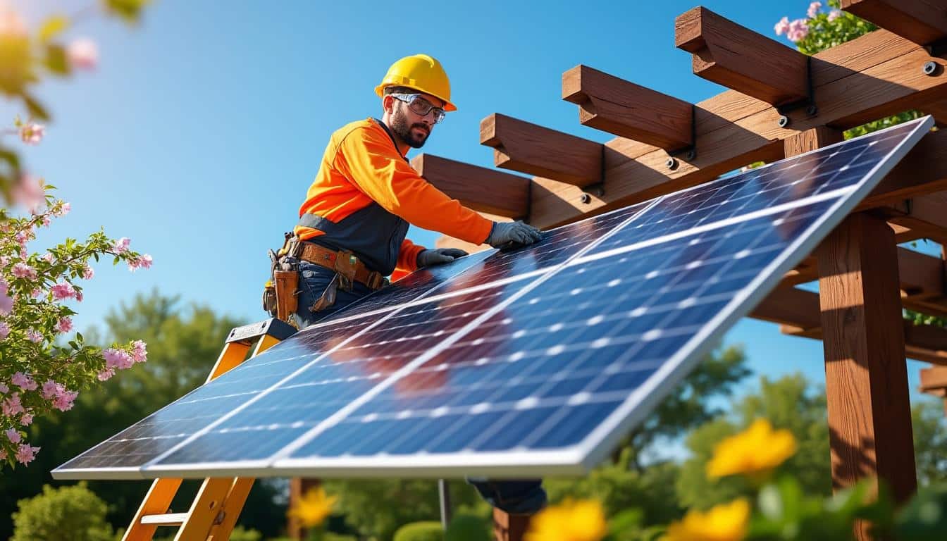 découvrez comment installer des panneaux solaires sur une pergola ou un carport pour produire votre propre énergie verte et optimiser l'espace extérieur. suivez nos conseils pratiques étape par étape pour réussir votre installation solaire facilement.