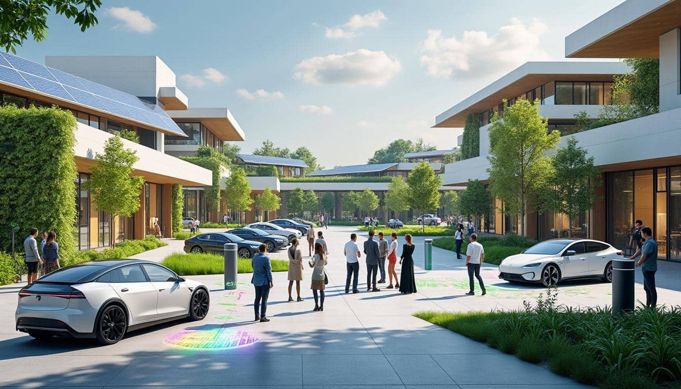 découvrez comment l'autoconsommation partagée révolutionne le modèle énergétique en favorisant la production locale et la consommation collective d'énergie renouvelable.