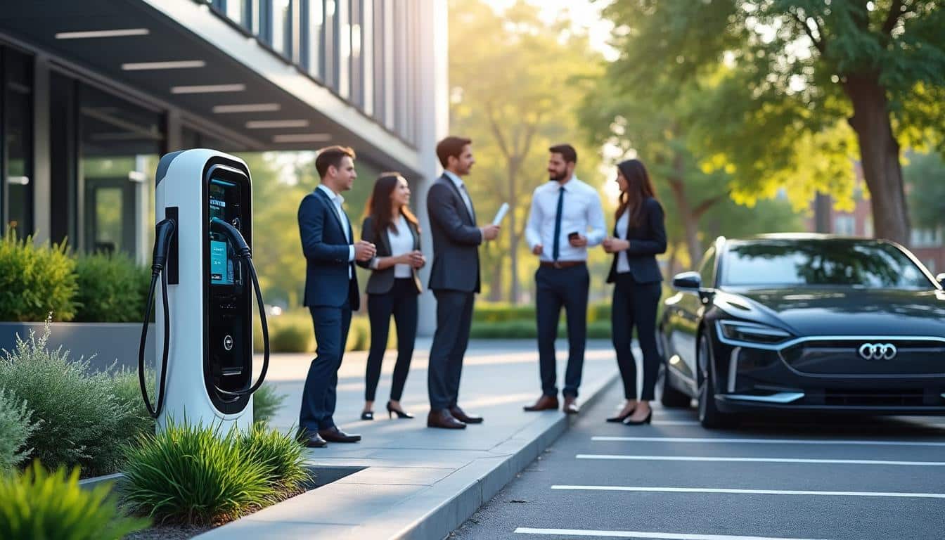 découvrez les avantages fiscaux et l'impact positif sur l'image écologique des bornes de recharge pour entreprises, une solution durable et rentable.