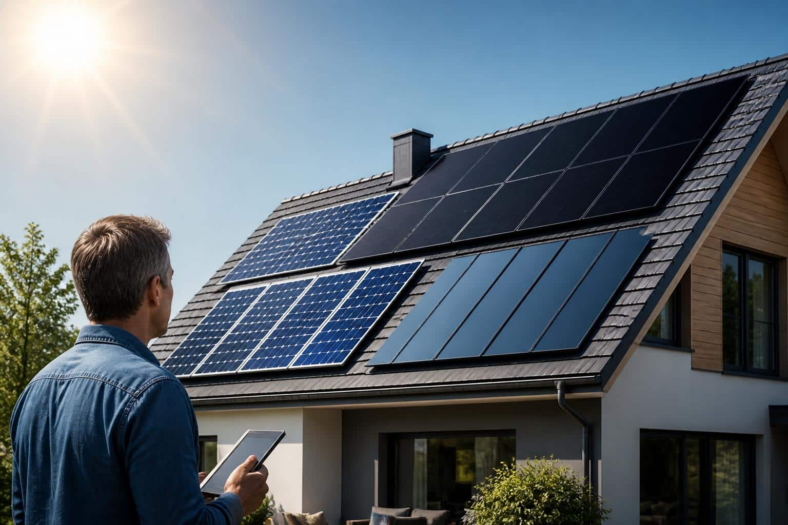 découvrez comment choisir le type de panneau solaire adapté à votre maison pour optimiser votre production d'énergie et réduire vos coûts.