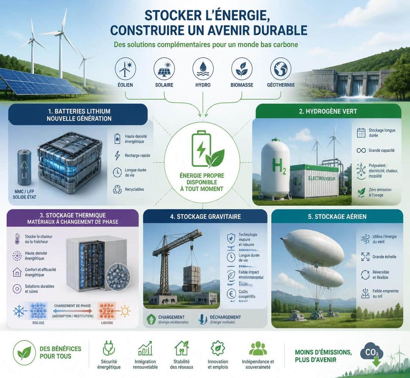 d&eacute;couvrez les innovations fran&ccedil;aises majeures en &eacute;nergies vertes &agrave; surveiller en 2025, parmi les avanc&eacute;es technologiques qui fa&ccedil;onnent un avenir durable et &eacute;cologique.