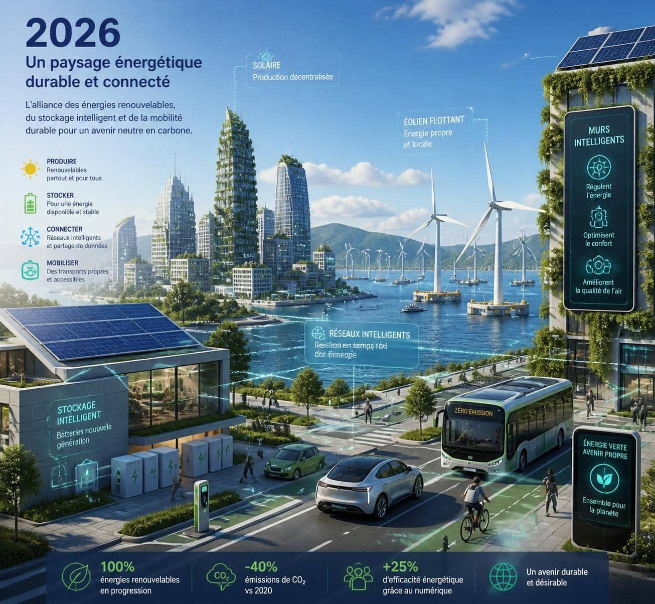 découvrez les innovations majeures en énergies vertes qui transformeront le paysage énergétique en 2026, vers un avenir plus durable et respectueux de l'environnement.