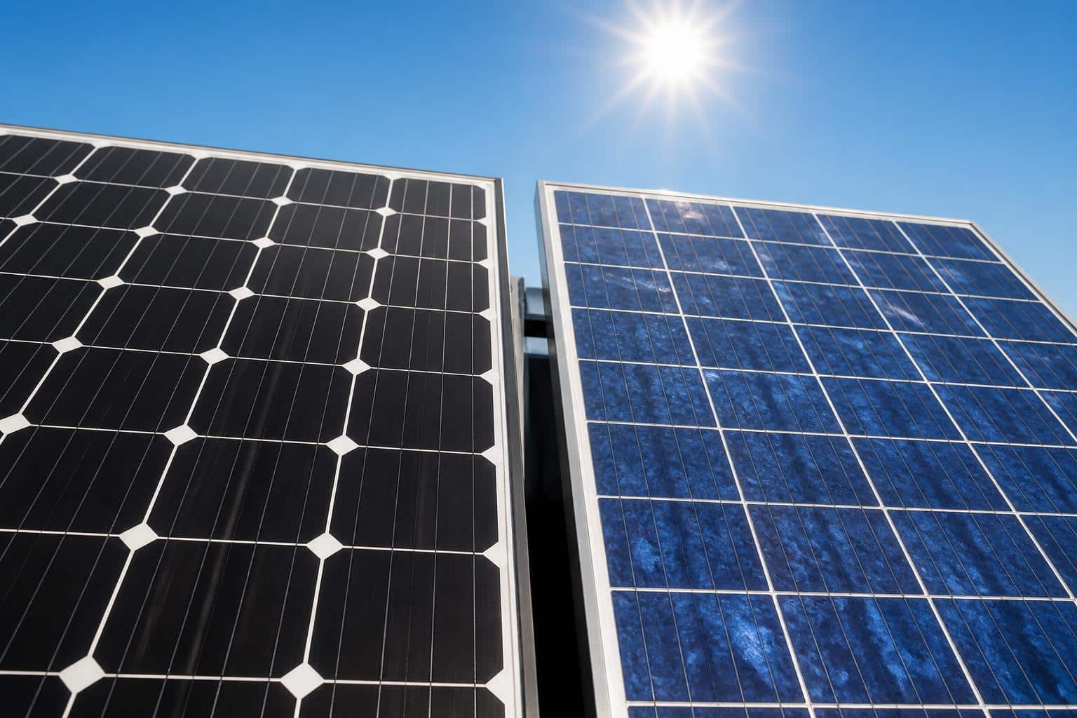 découvrez les différences réelles entre panneaux solaires monocristallins et polycristallins pour choisir la meilleure option adaptée à vos besoins énergétiques.