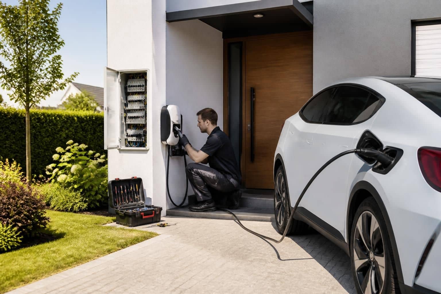 découvrez le coût moyen pour l'installation d'une borne de recharge à domicile et les facteurs qui influencent le prix. informez-vous pour mieux planifier votre projet de recharge électrique.