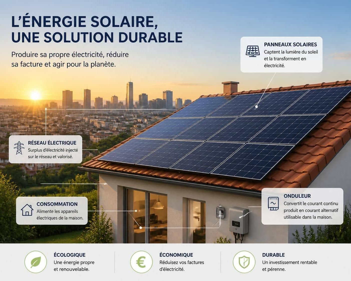 d&eacute;couvrez si une autorisation est n&eacute;cessaire pour installer des panneaux solaires chez vous, les d&eacute;marches &agrave; suivre et les r&eacute;glementations en vigueur.
