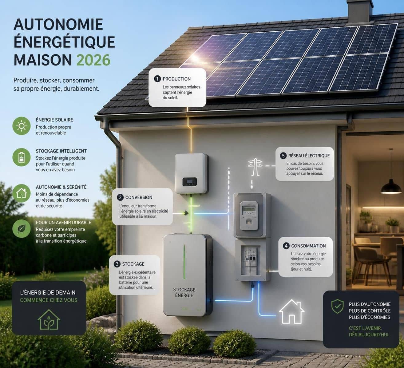 découvrez si l'installation de panneaux solaires avec batterie est rentable, en analysant les coûts, économies d'énergie et avantages environnementaux.
