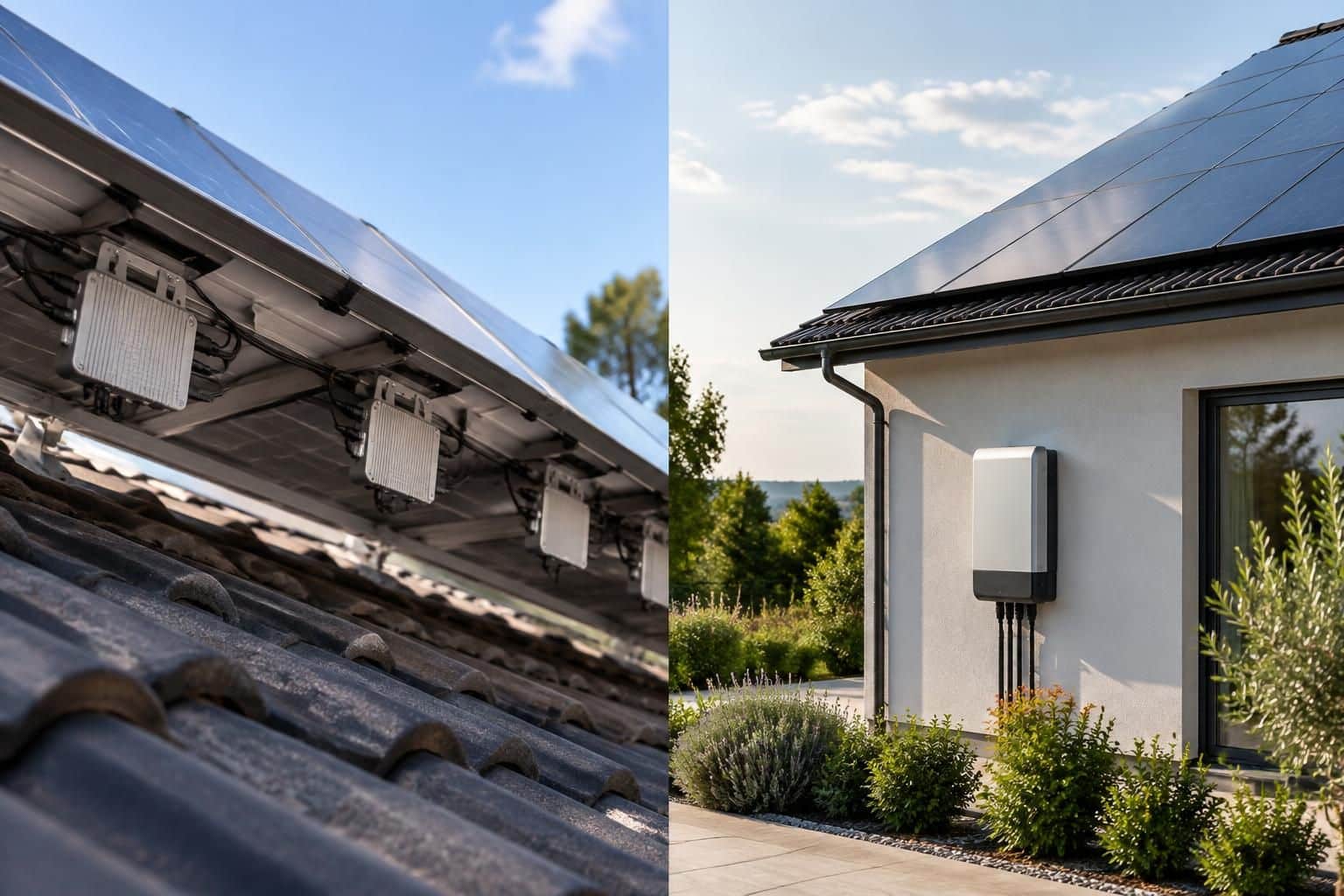 micro-onduleur ou onduleur central : comparez leurs avantages, leurs limites et leur coût pour choisir la solution solaire la mieux adaptée à votre installation.